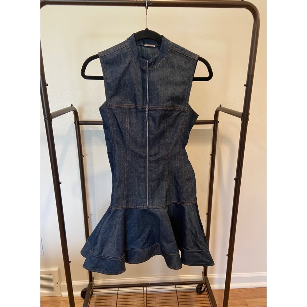 Alexis Taylin Front Zip Denim Dress size XS - Picture 3 of 8